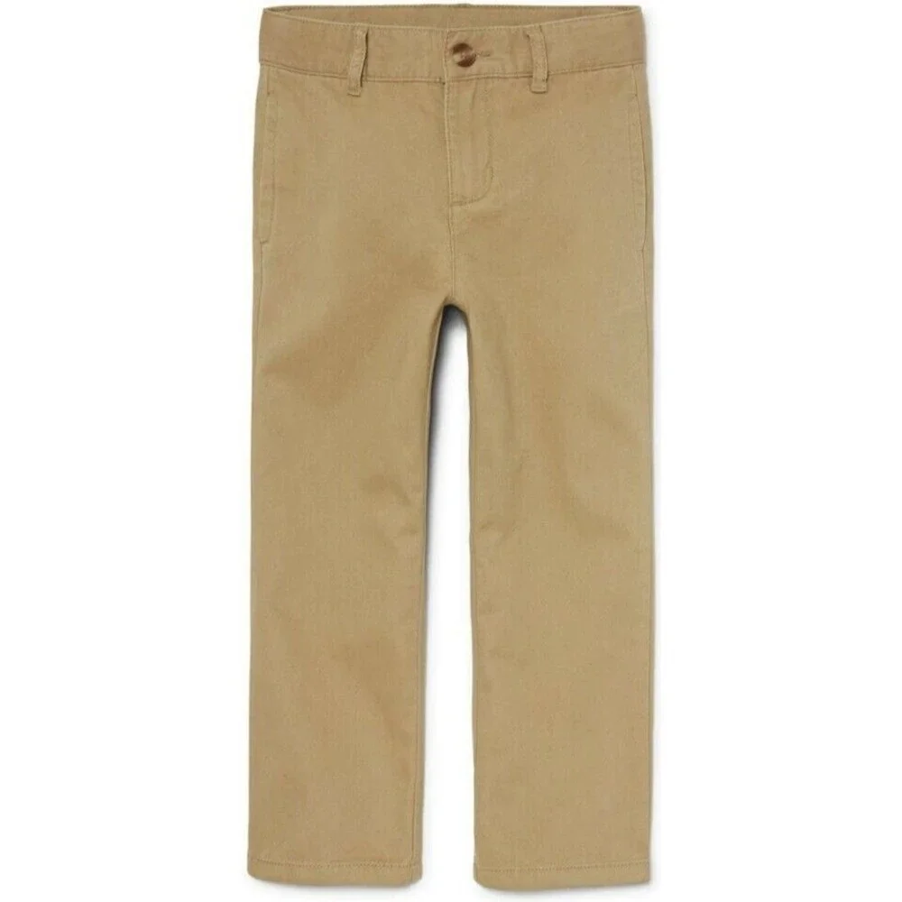 The Children's Place Big Boys' Chino Pants, Flax, 14, Flax, Size 14